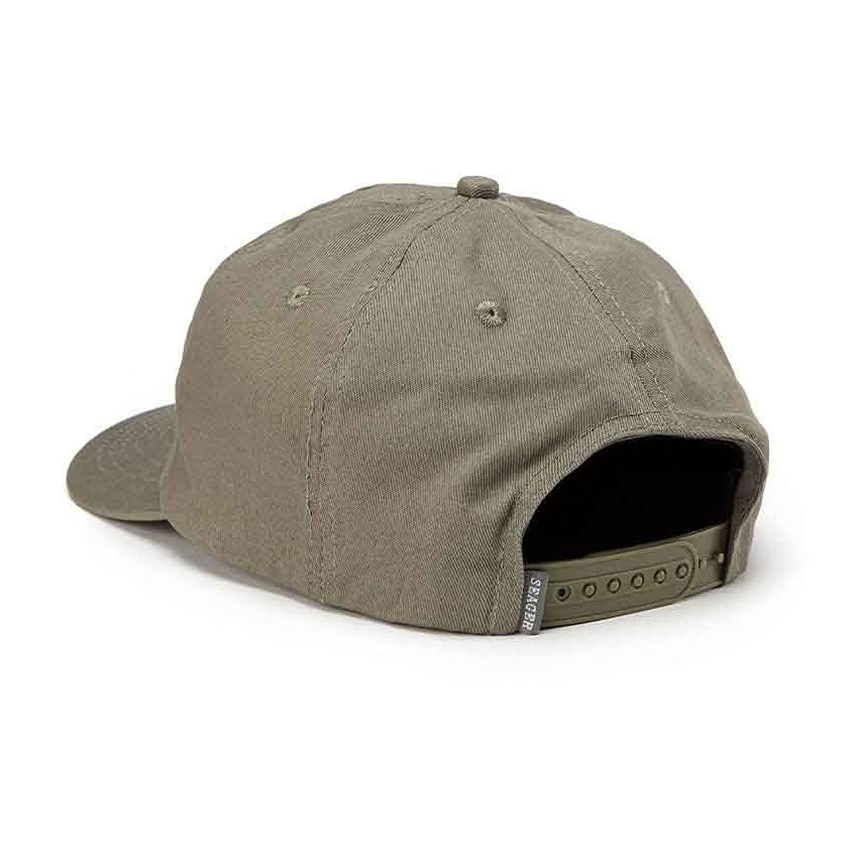 Seager Wilson Snapback Hat - Stone Grey image 2