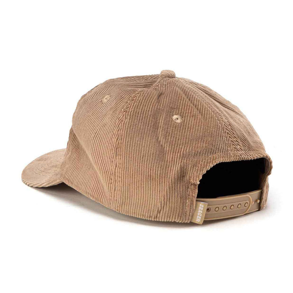 Seager Big Cord Snapback Hat - Khaki image 2