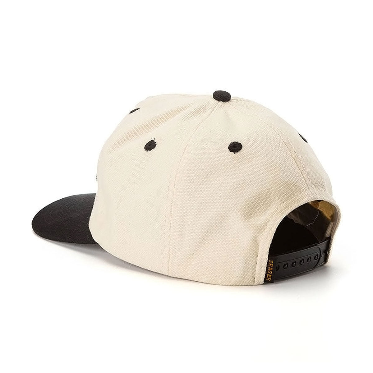Seager Wilson Snapback Hat - Black/White image 2