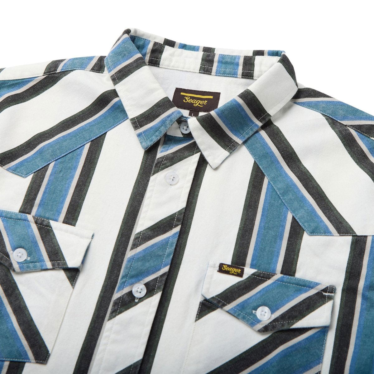 Seager Amarillo Shirt - Western Stripe image 4