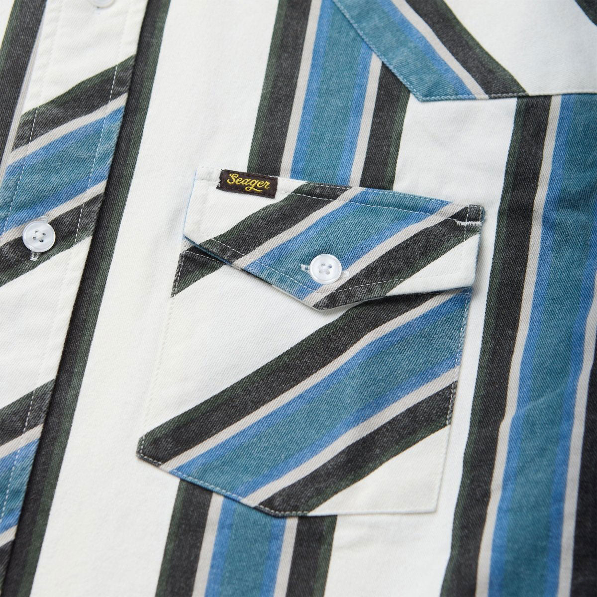 Seager Amarillo Shirt - Western Stripe image 5
