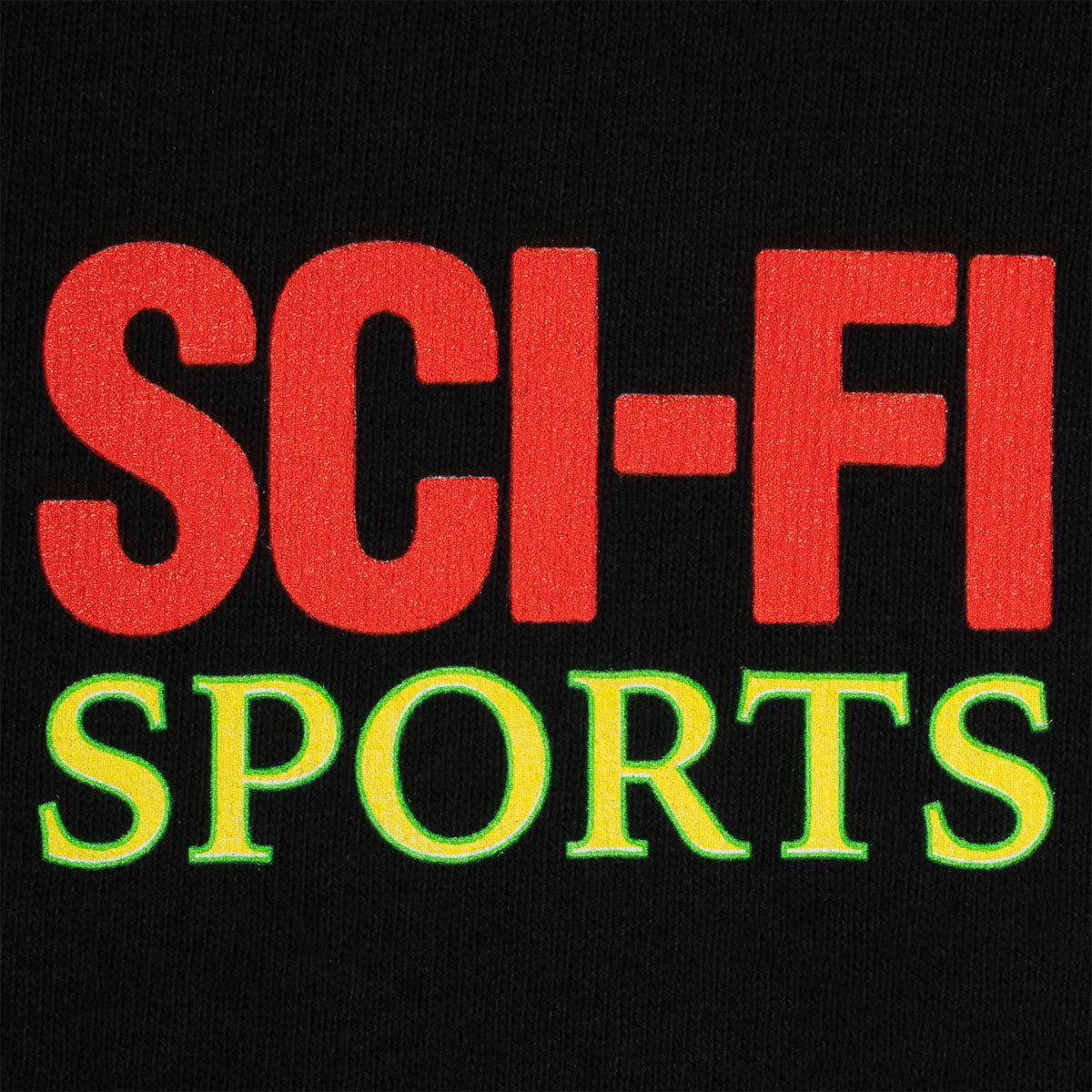 Sci-Fi Fantasy Sports Long Sleeve T-Shirt - Black image 3