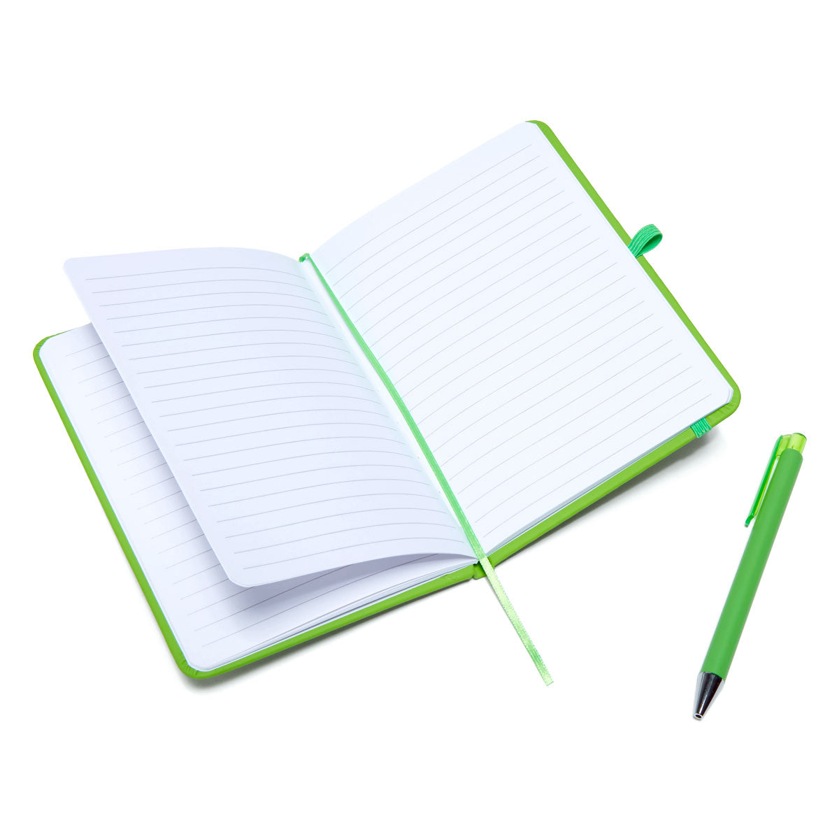 Sci-Fi Fantasy Notebook And Pen - Lime image 2