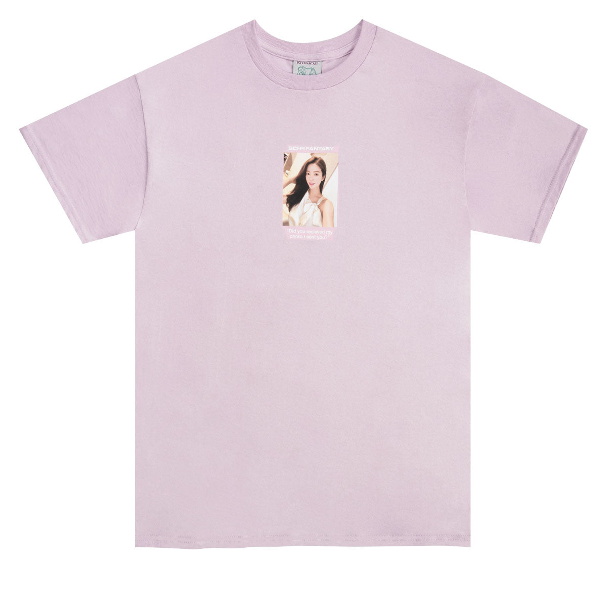 Sci-Fi Fantasy Catfish T-Shirt - Light Pink image 1
