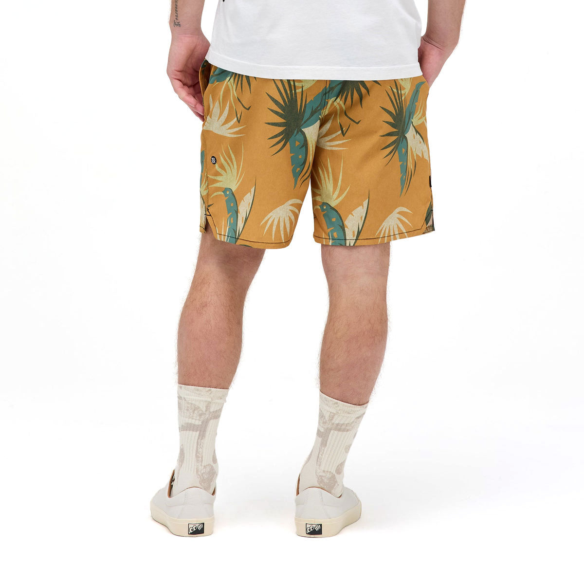 Stance Complex 7in Hybrid Shorts - Gold Fade image 3
