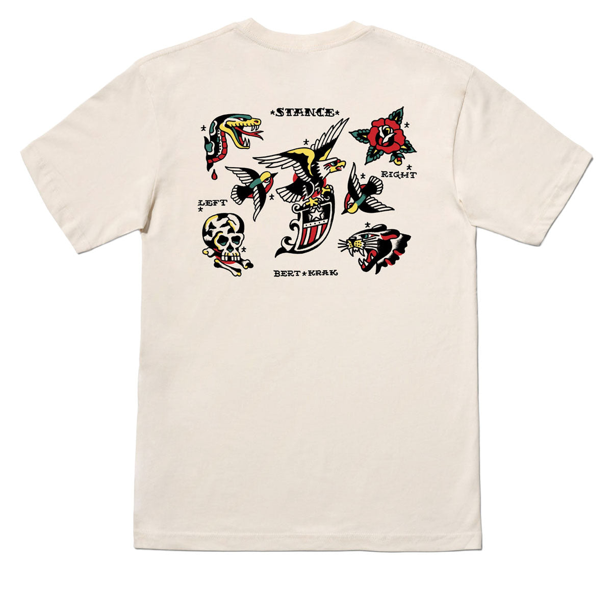Stance Bert Krak Flash T-Shirt - Canvas image 1