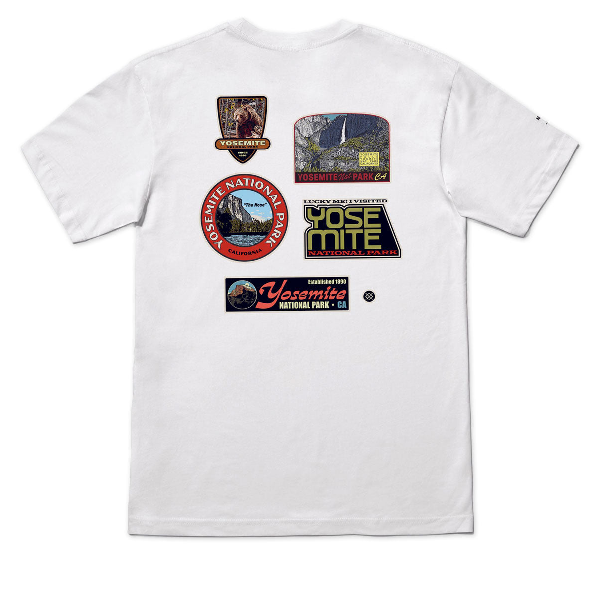 Stance National Parks Roadtrip T-Shirt - White image 1