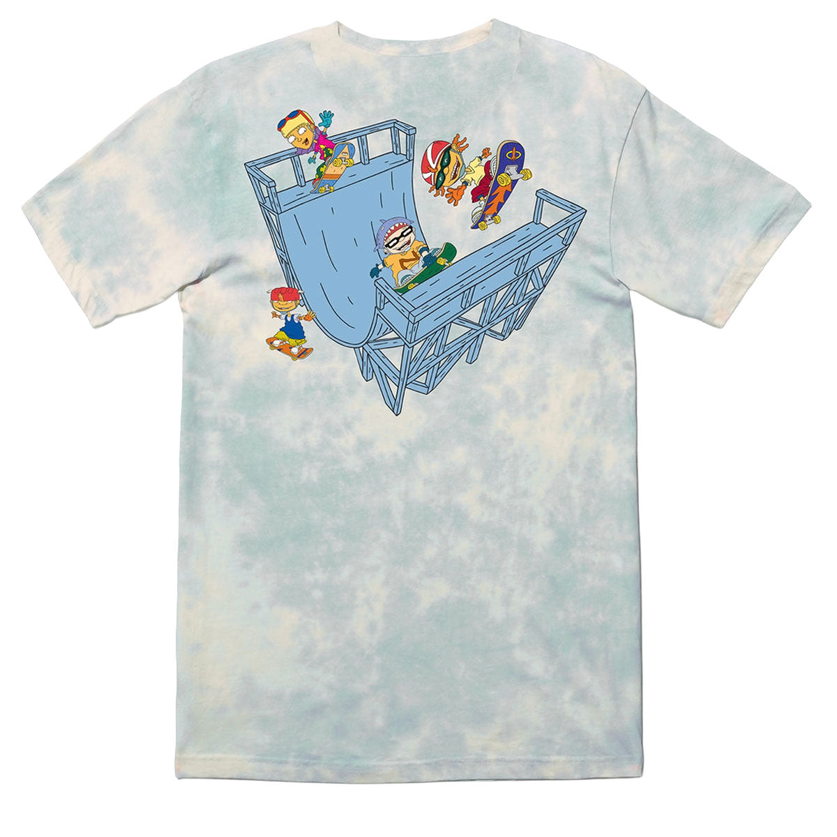 Stance Rocket Power T-Shirt - Blue Dye image 2