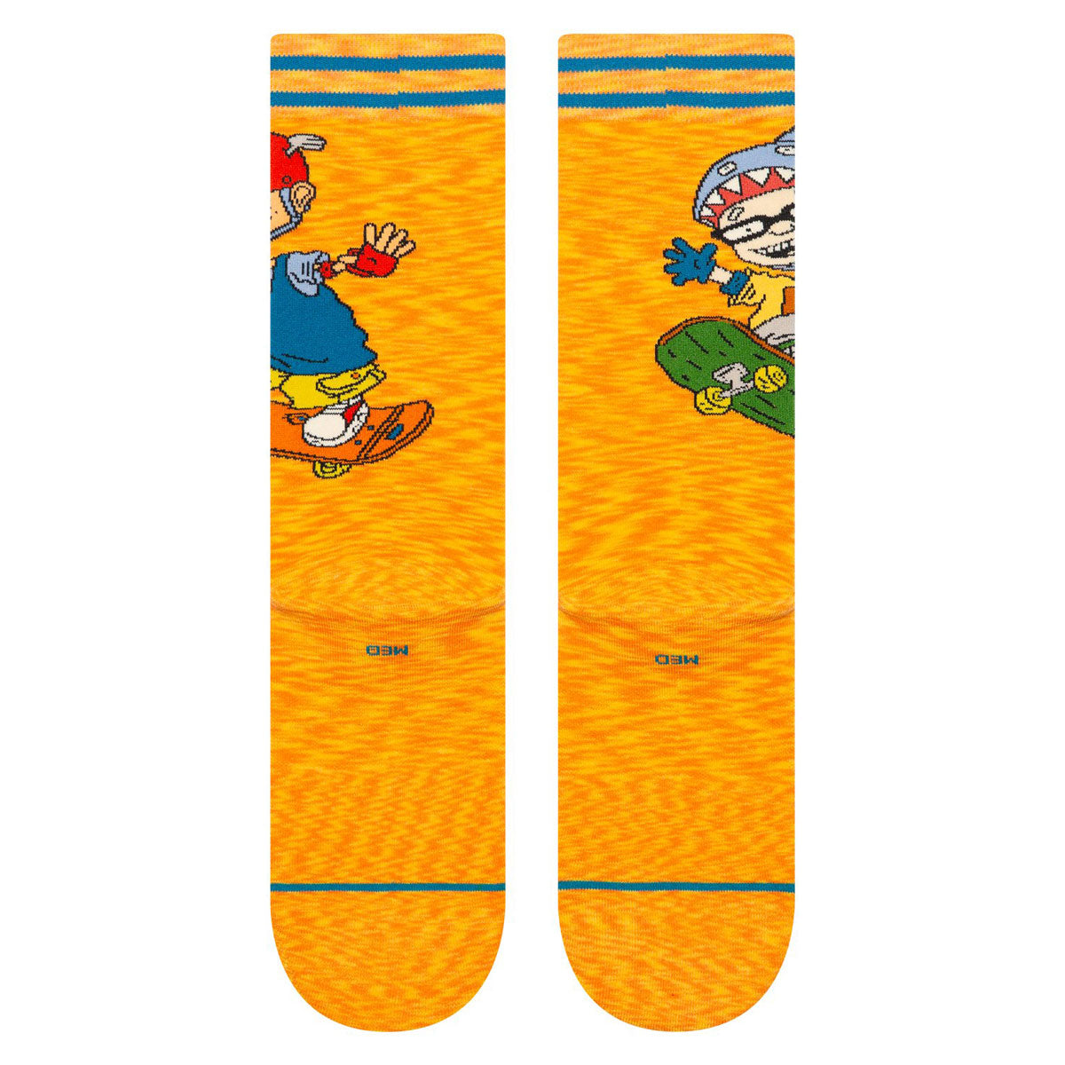 Stance Sam And Twister Crew Socks - Orange image 3