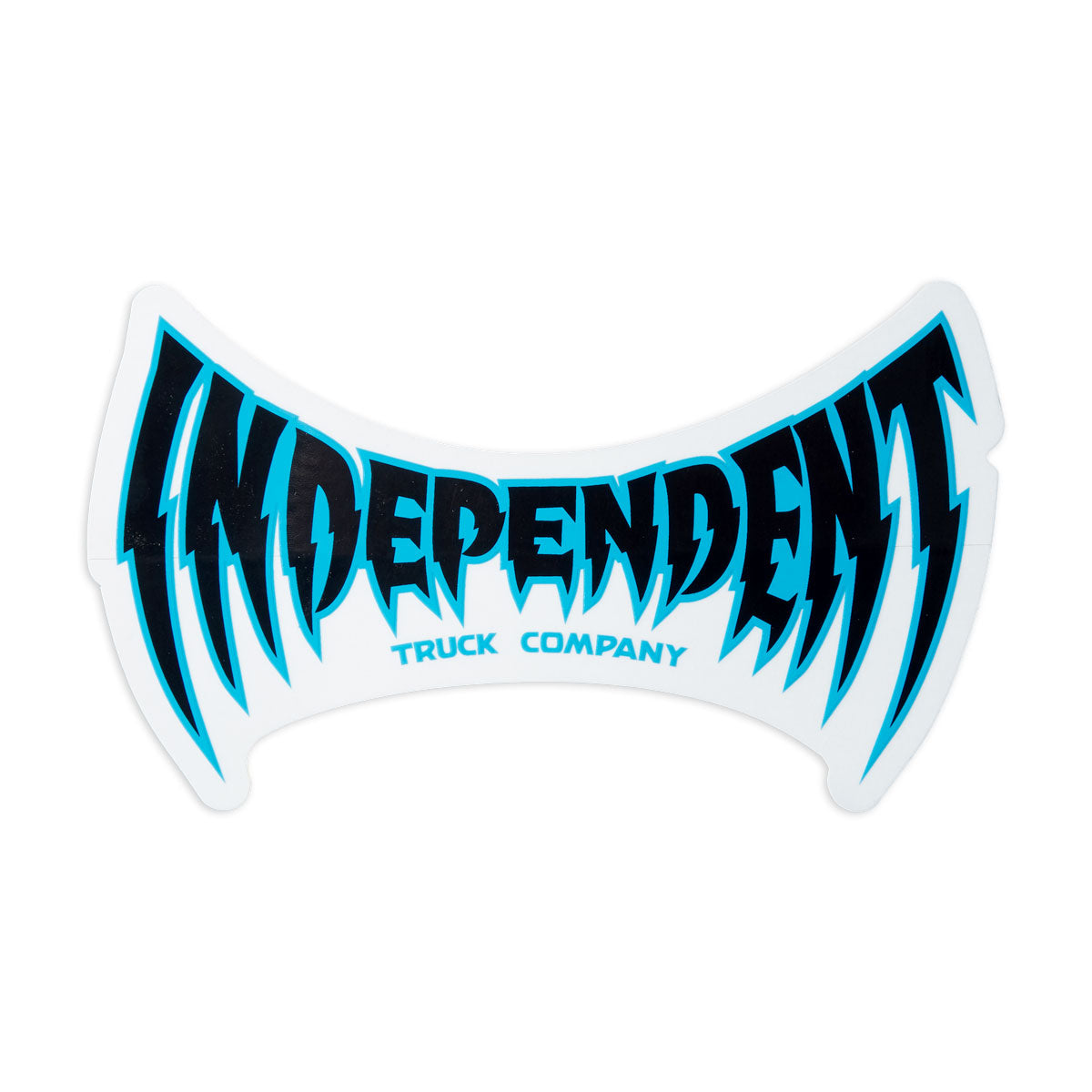 Independent Voltage Span Clear Sticker - Blue/Black image 1