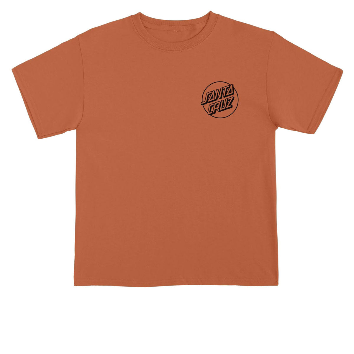 Santa Cruz Opus Dot T-Shirt - Texas Orange/Black image 1