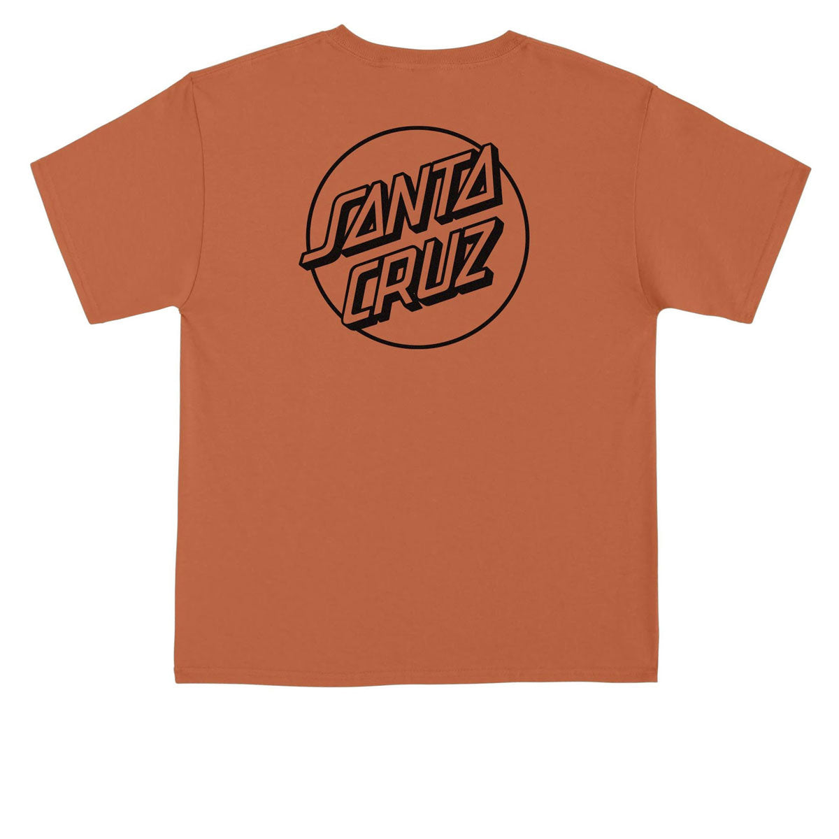 Santa Cruz Opus Dot T-Shirt - Texas Orange/Black image 2