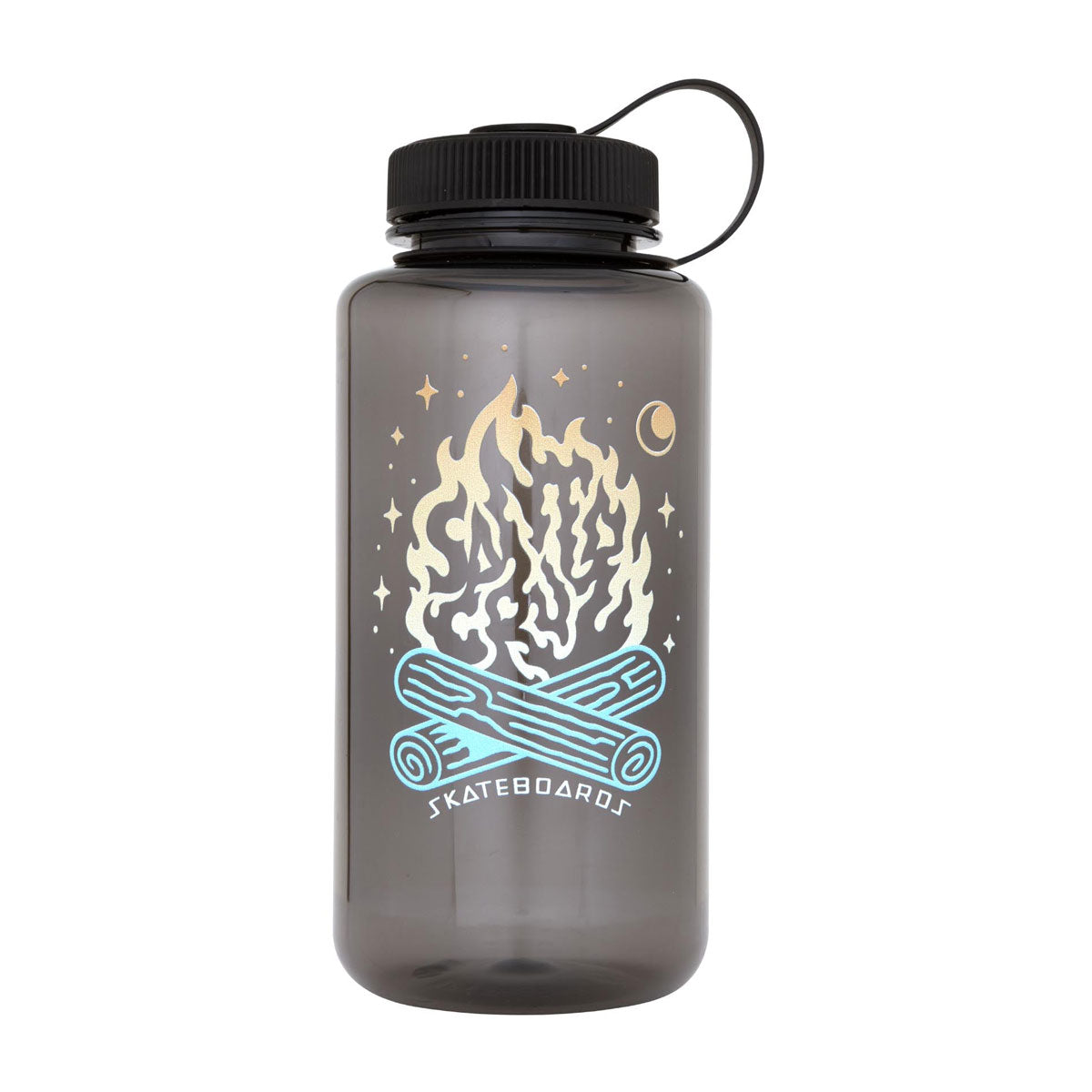 Santa Cruz Starry Campfire Water Bottle - Smoke Grey image 1