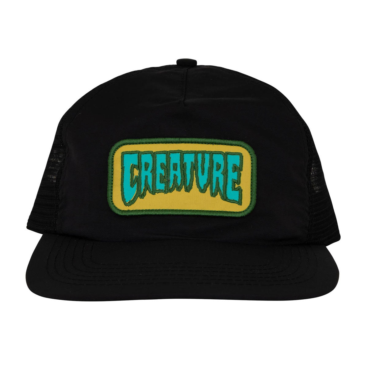Creature Haunted Sea Mesh Trucker Hat - Black image 3