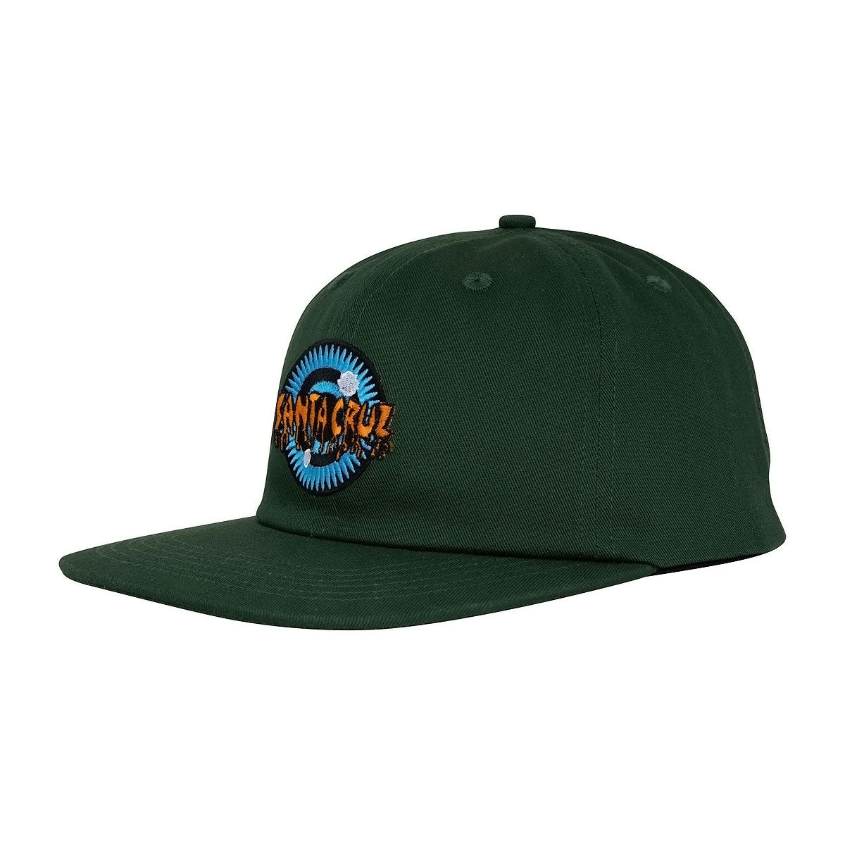 Santa Cruz Roskopp Iris Snapback Hat - Forest image 1