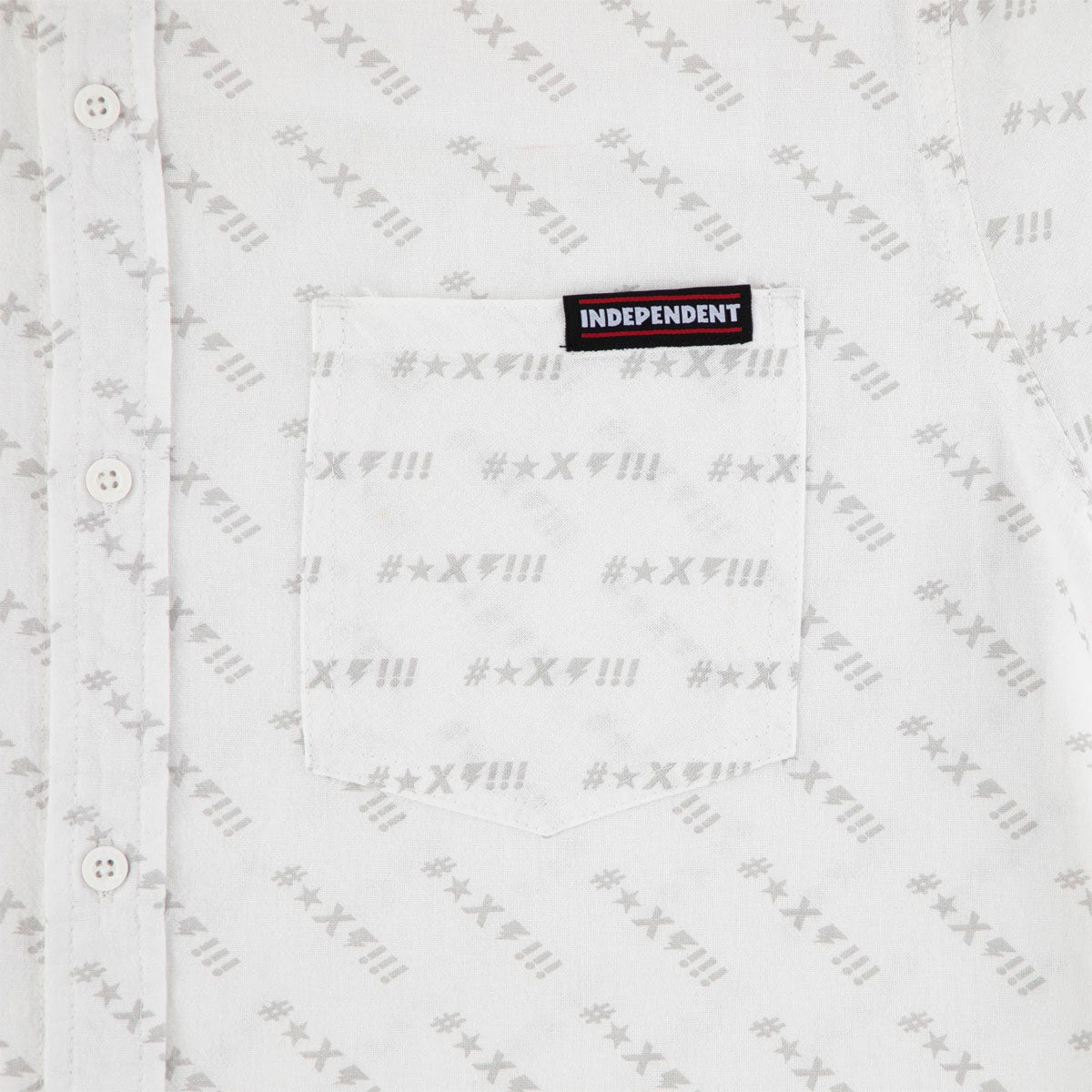 Independent Exclamation Party Shirt - White image 3