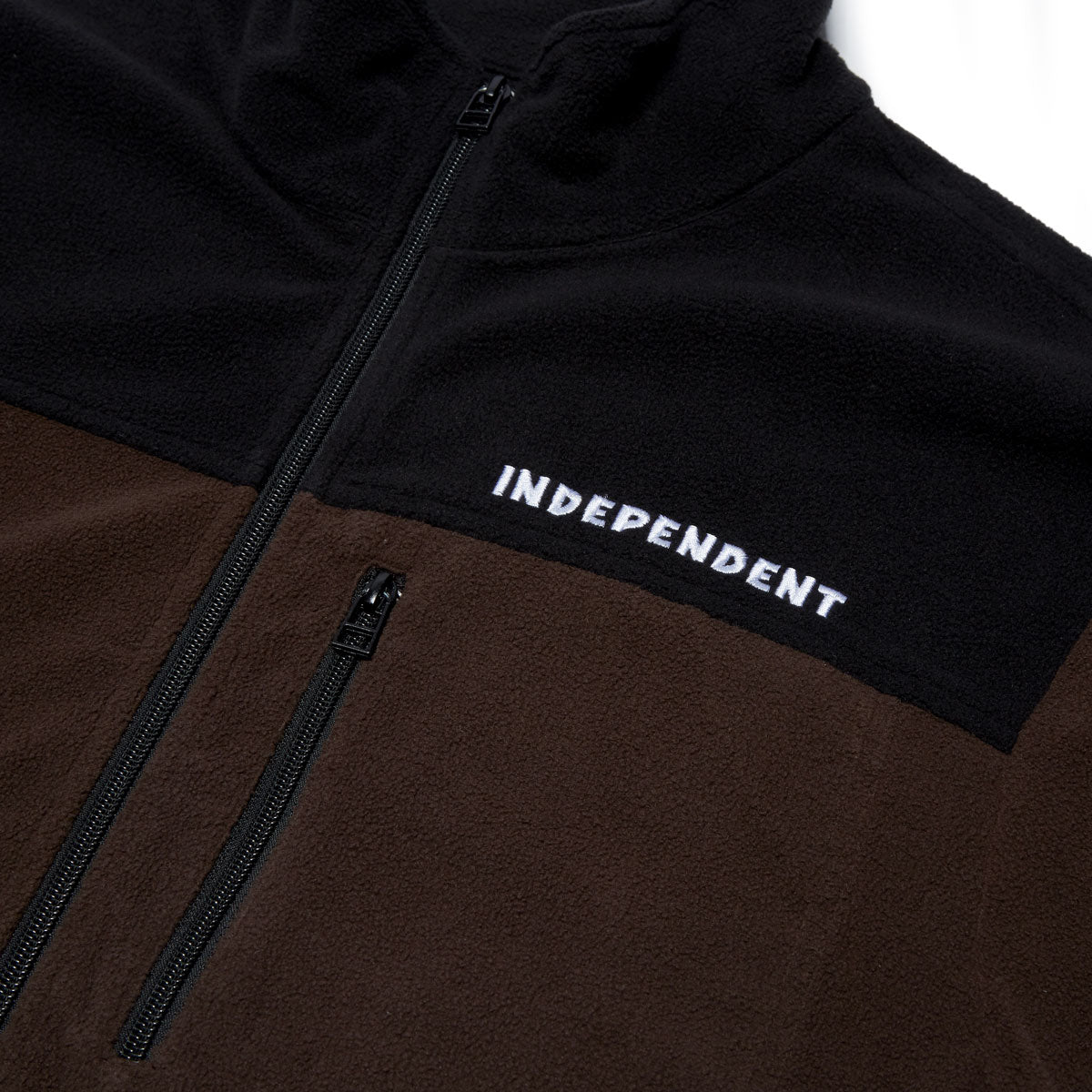 Independent BTG Fleece Jacket - Dark Brown/Black image 3