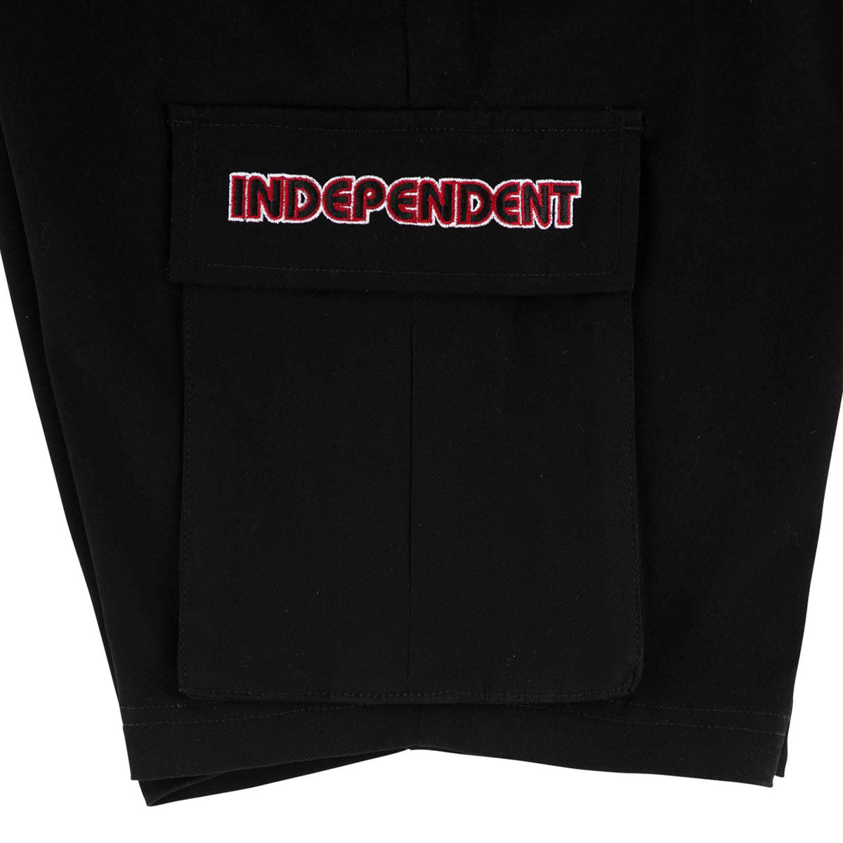 Independent Groundwork Cargo Shorts - Black image 3