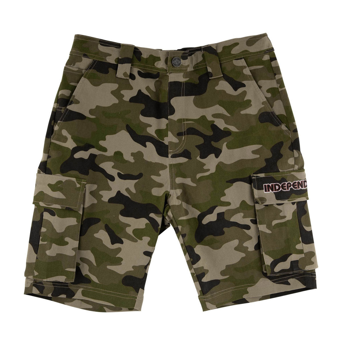 Independent Groundwork Cargo Shorts - Camo image 1