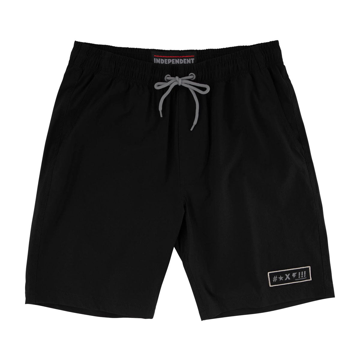 Independent Exclamation Hybrid Shorts - Black image 1