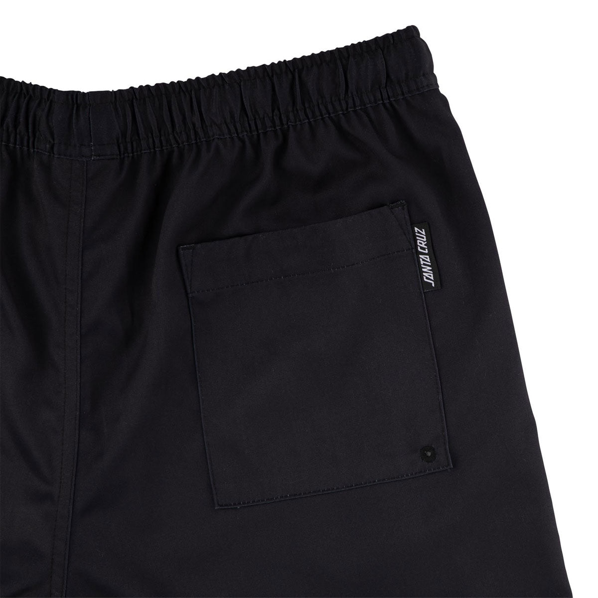 Santa Cruz Screaming Cabana Pull On Boardshorts - Black image 3