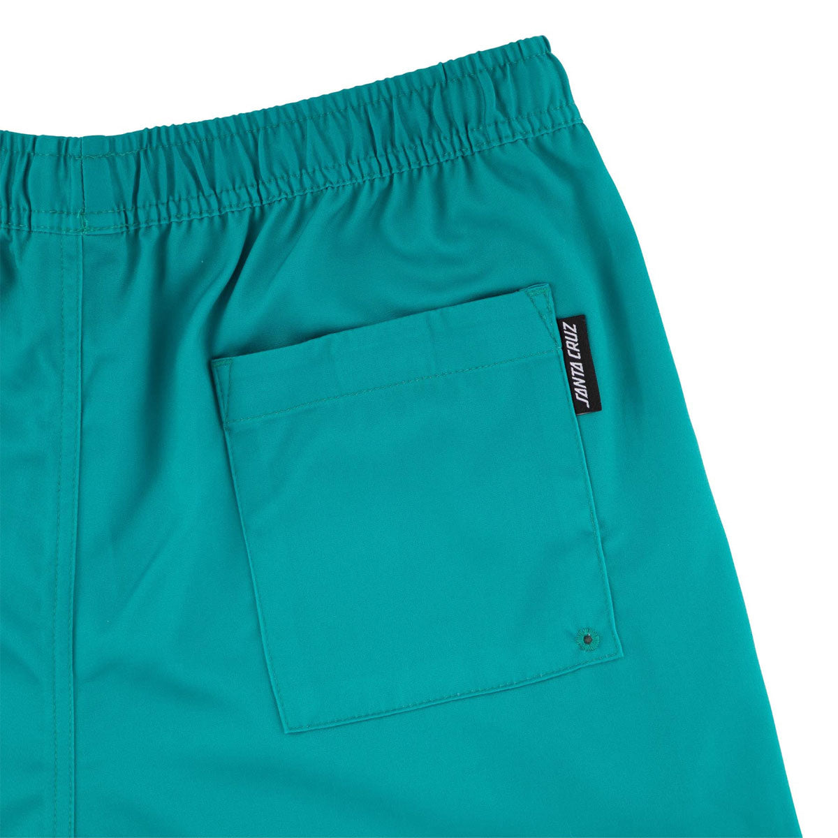 Santa Cruz Screaming Cabana Pull On Boardshorts - Tropic Teal image 3