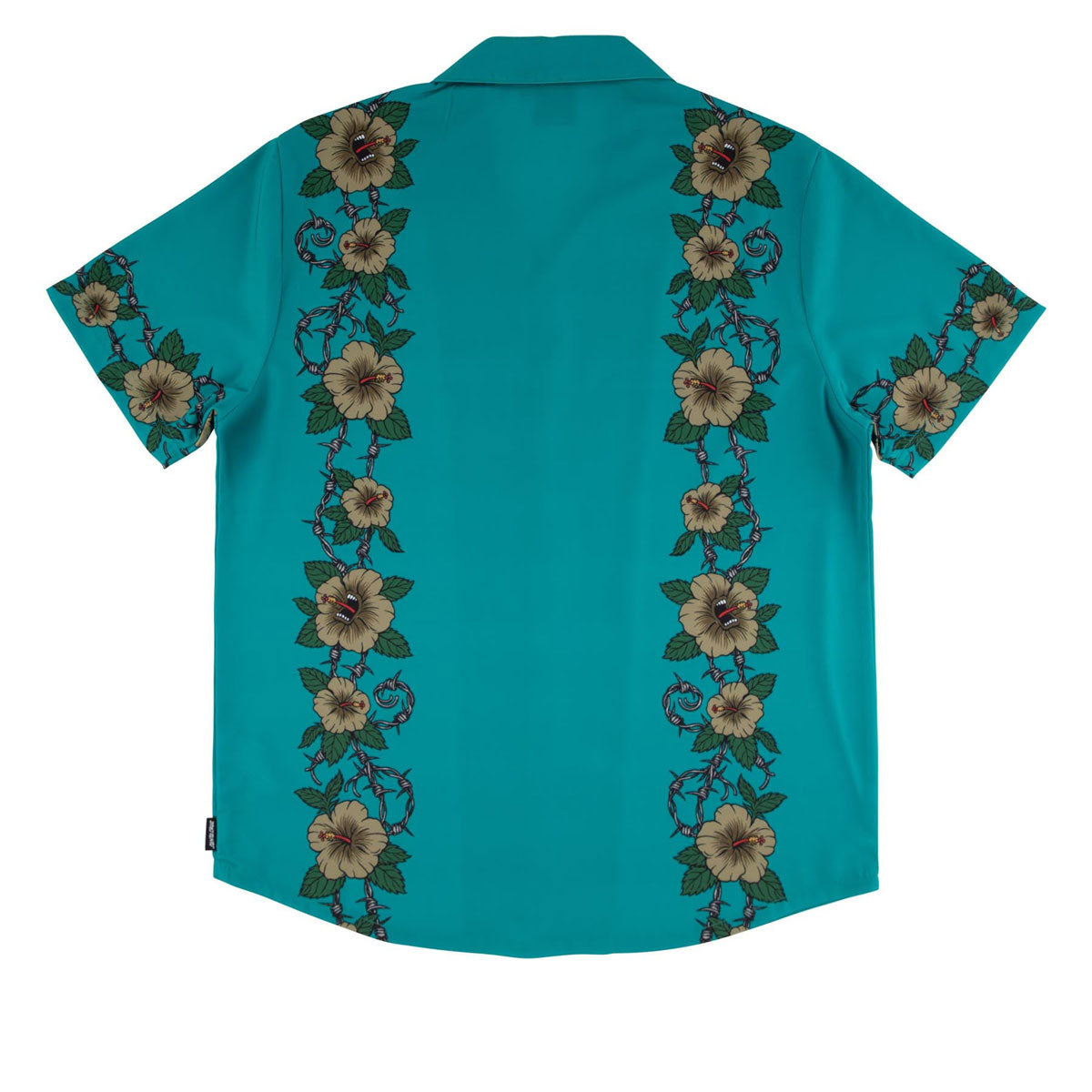 Santa Cruz Screaming Cabana Party Shirt - Tropic Teal image 2