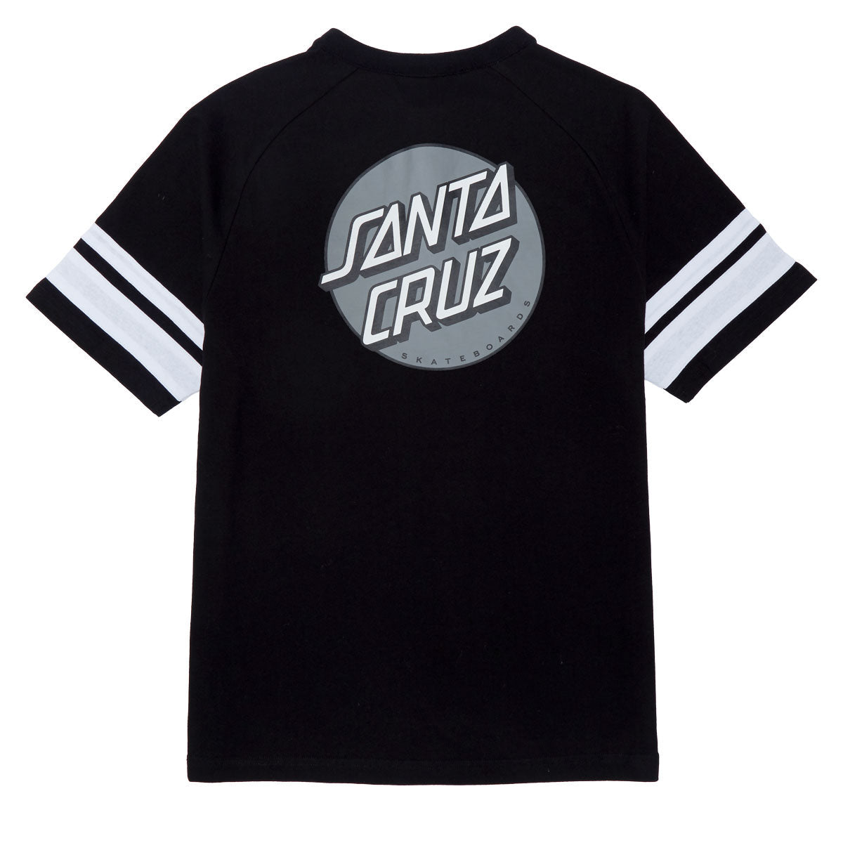 Santa Cruz Bond Henley Shirt - Black/White image 1