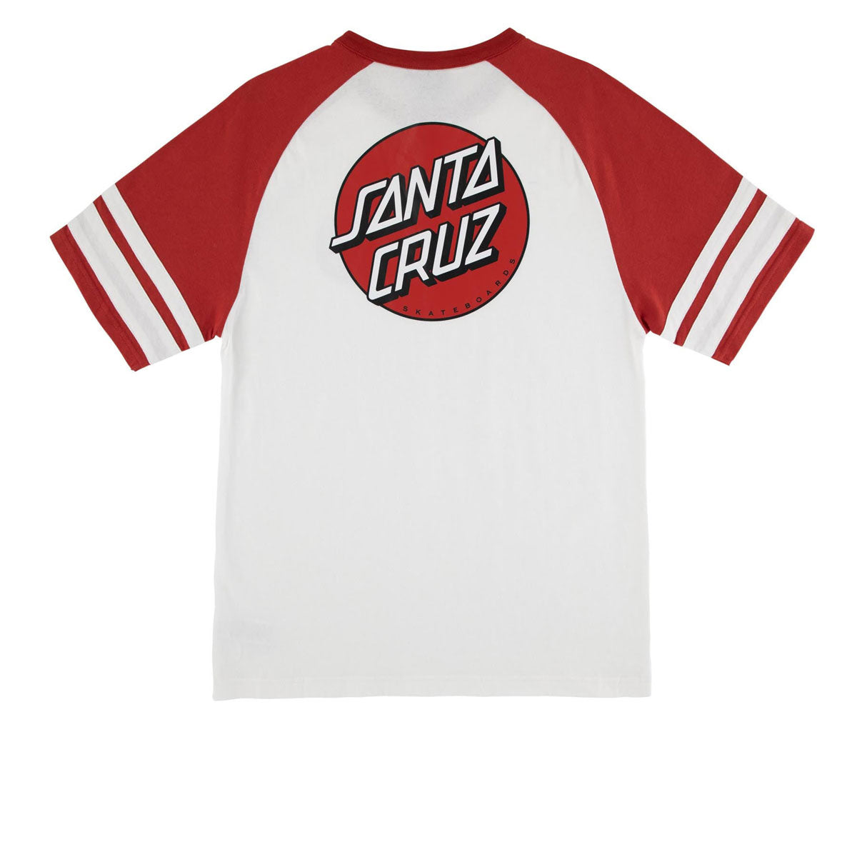 Santa Cruz Bond Henley Shirt - White/Red image 2