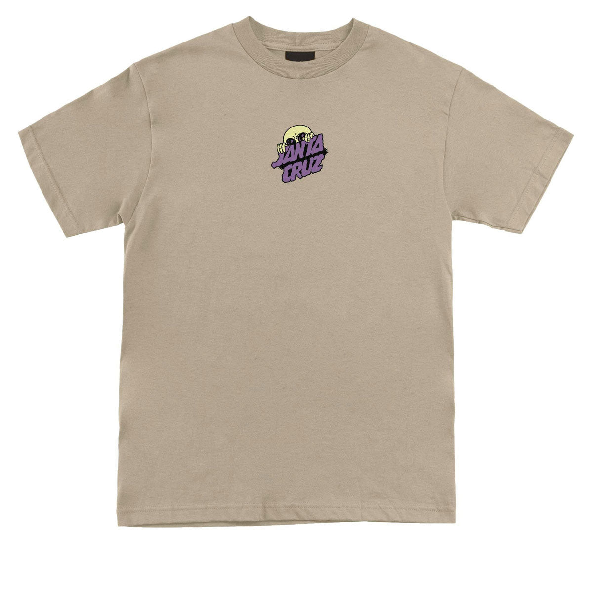 Santa Cruz Knibbs Invasion Hand T-Shirt - Sand image 2