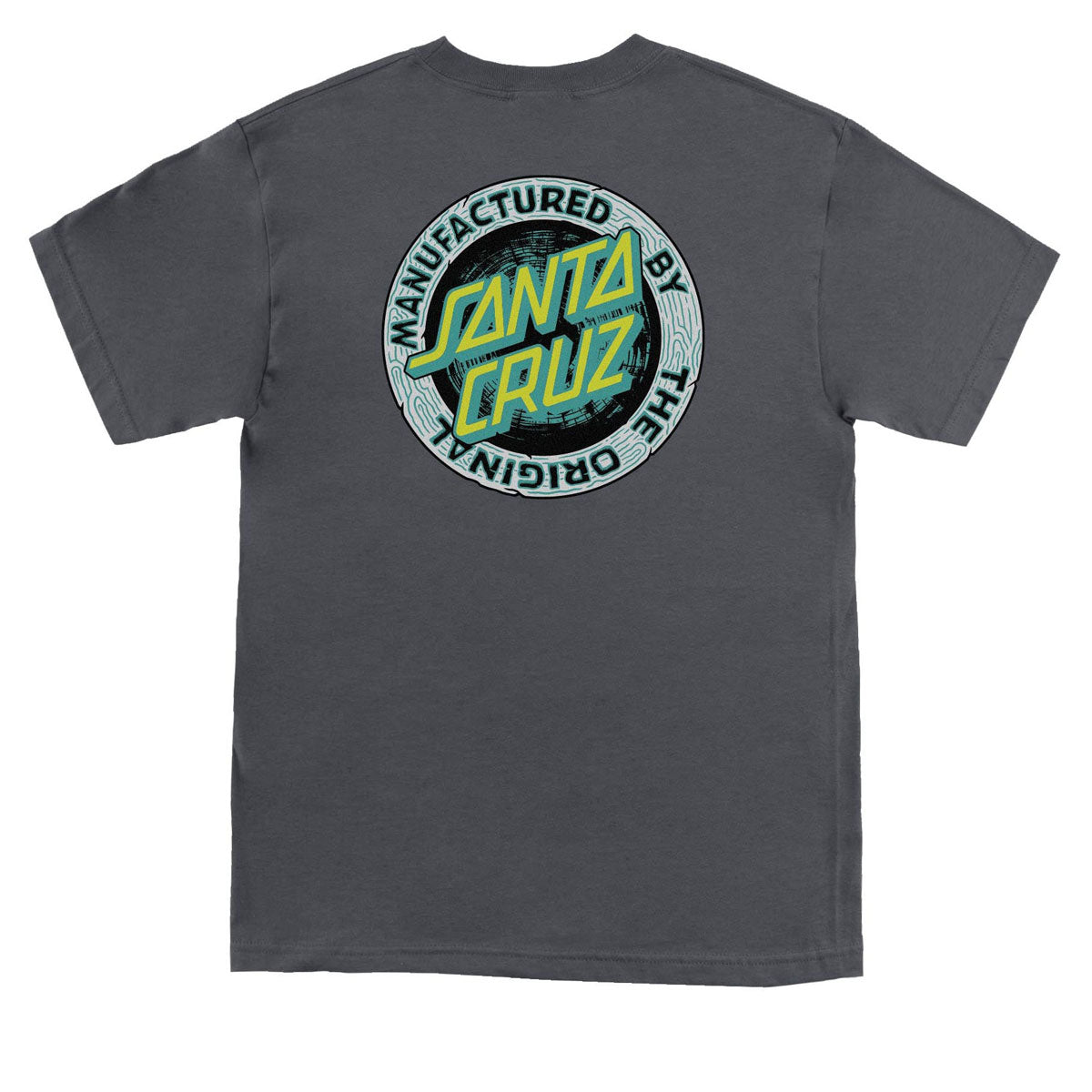 Santa Cruz Carved MFG T-Shirt - Charocal image 1