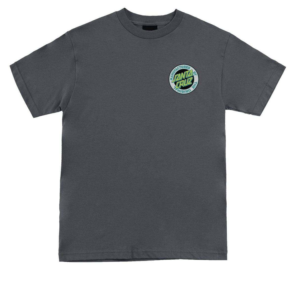 Santa Cruz Carved MFG T-Shirt - Charocal image 2
