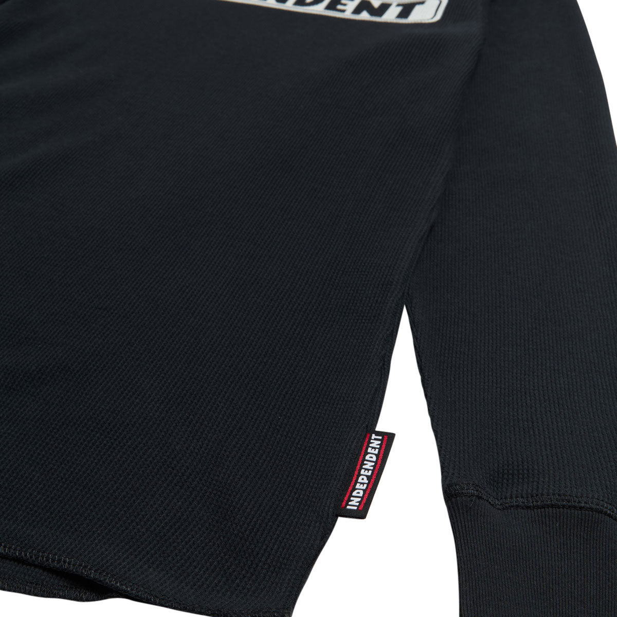Independent Bar Logo Long Sleeve Thermal Shirt - Black 2025 image 3