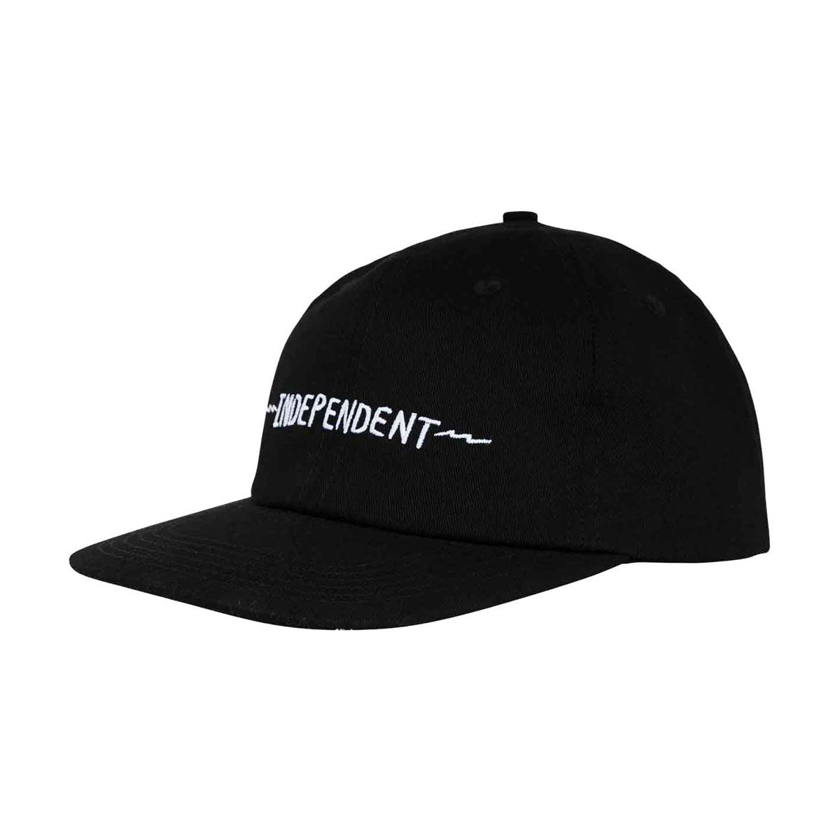 Independent Bratrud Notebook Snapback Hat - Black image 1