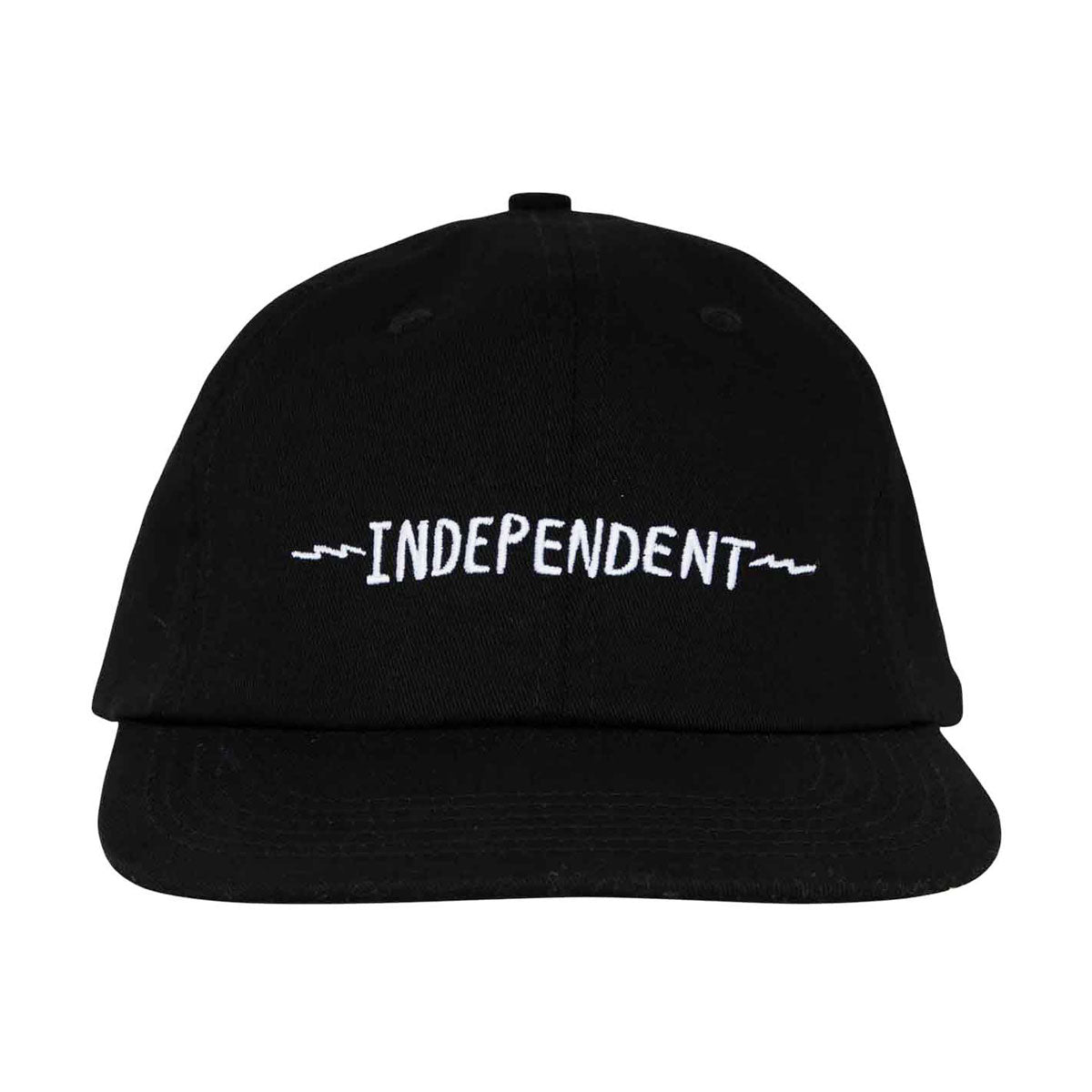 Independent Bratrud Notebook Snapback Hat - Black image 3