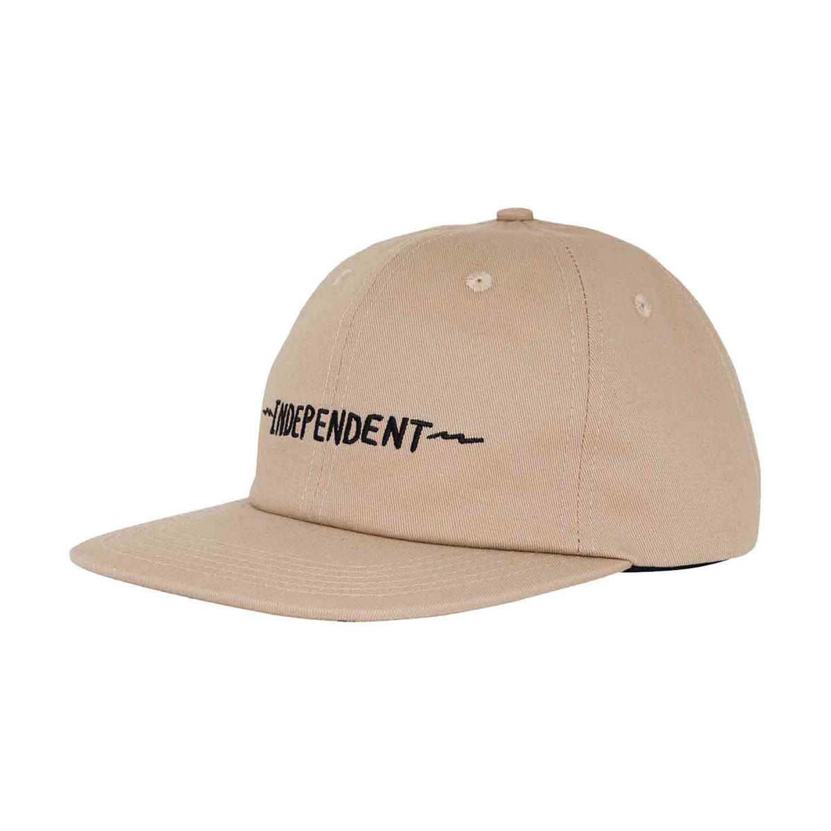 Independent Bratrud Notebook Snapback Hat - Khaki image 1