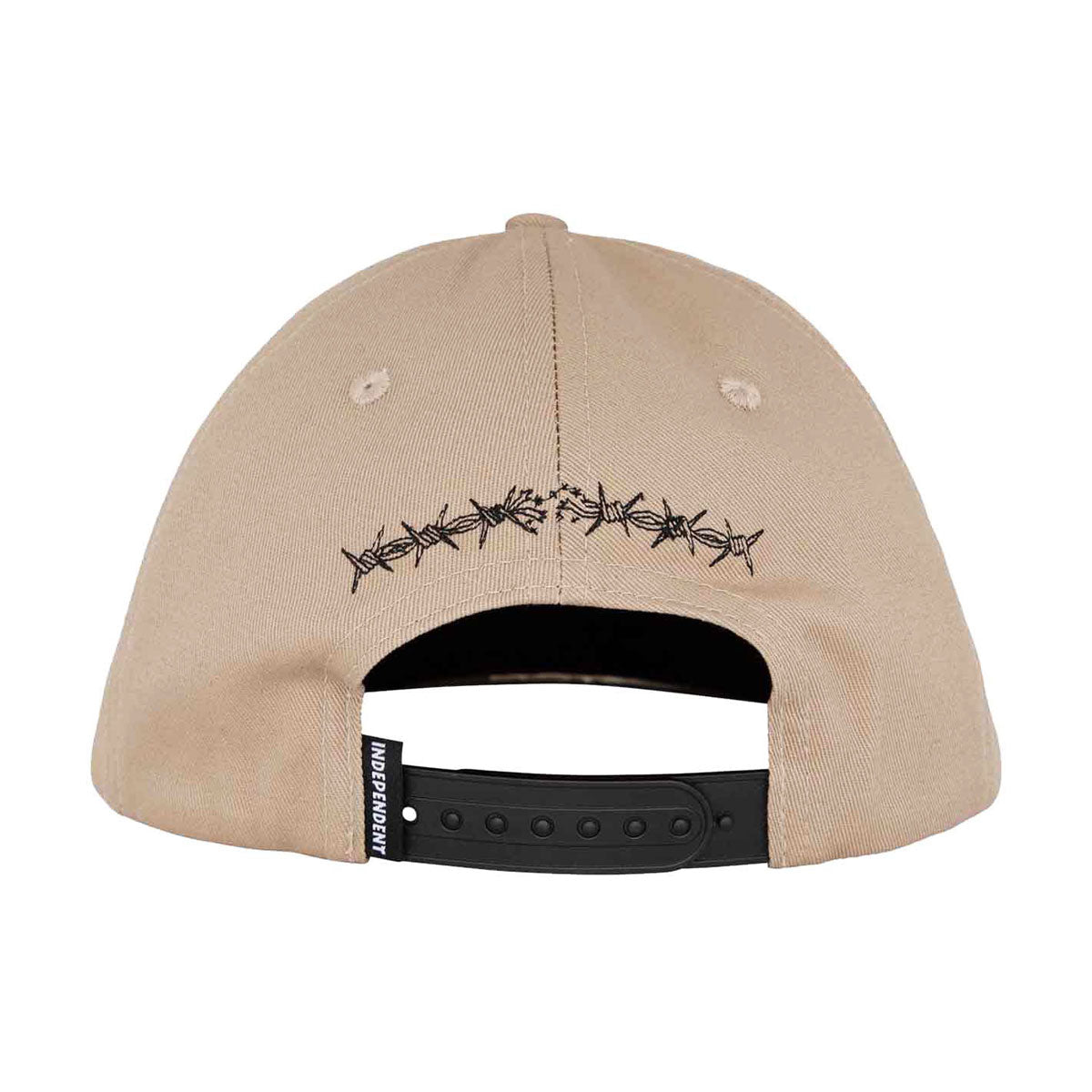 Independent Bratrud Notebook Snapback Hat - Khaki image 2