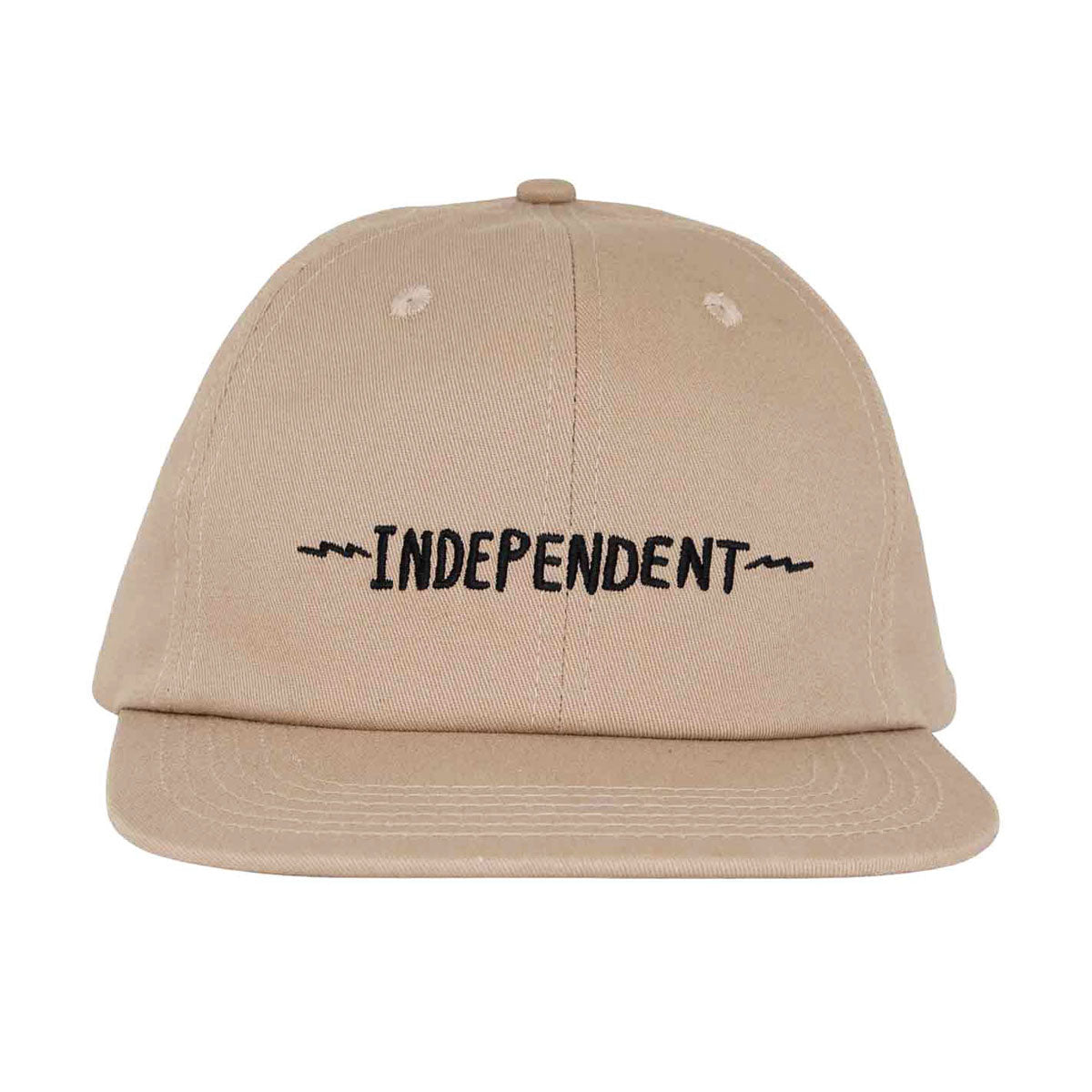 Independent Bratrud Notebook Snapback Hat - Khaki image 3