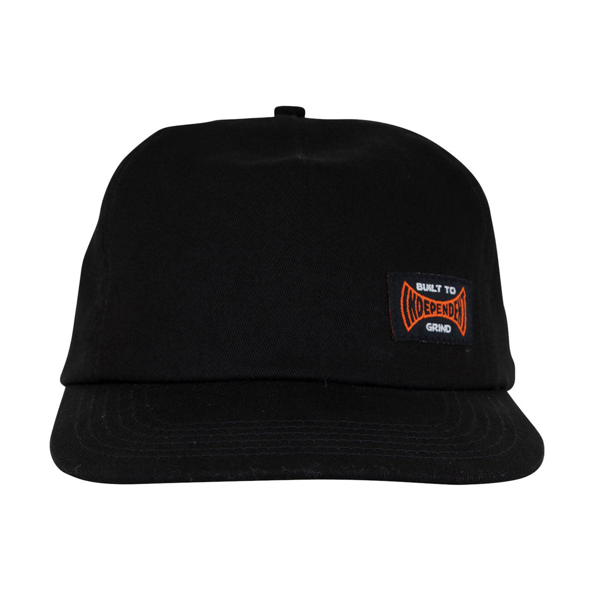 Independent Built To Grind Snapback Hat - Black image 3