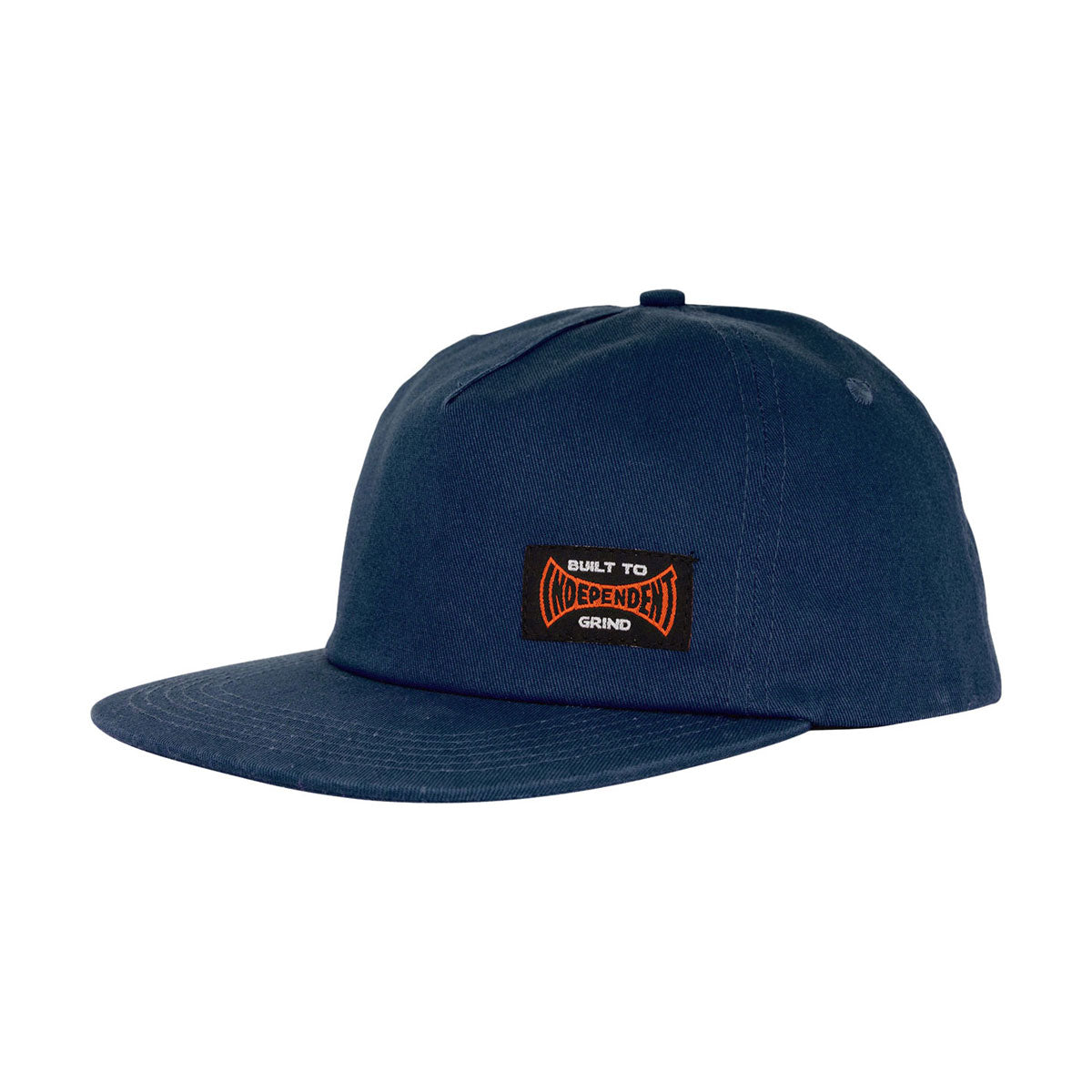 Independent Built To Grind Snapback Hat - Grey Blue image 1
