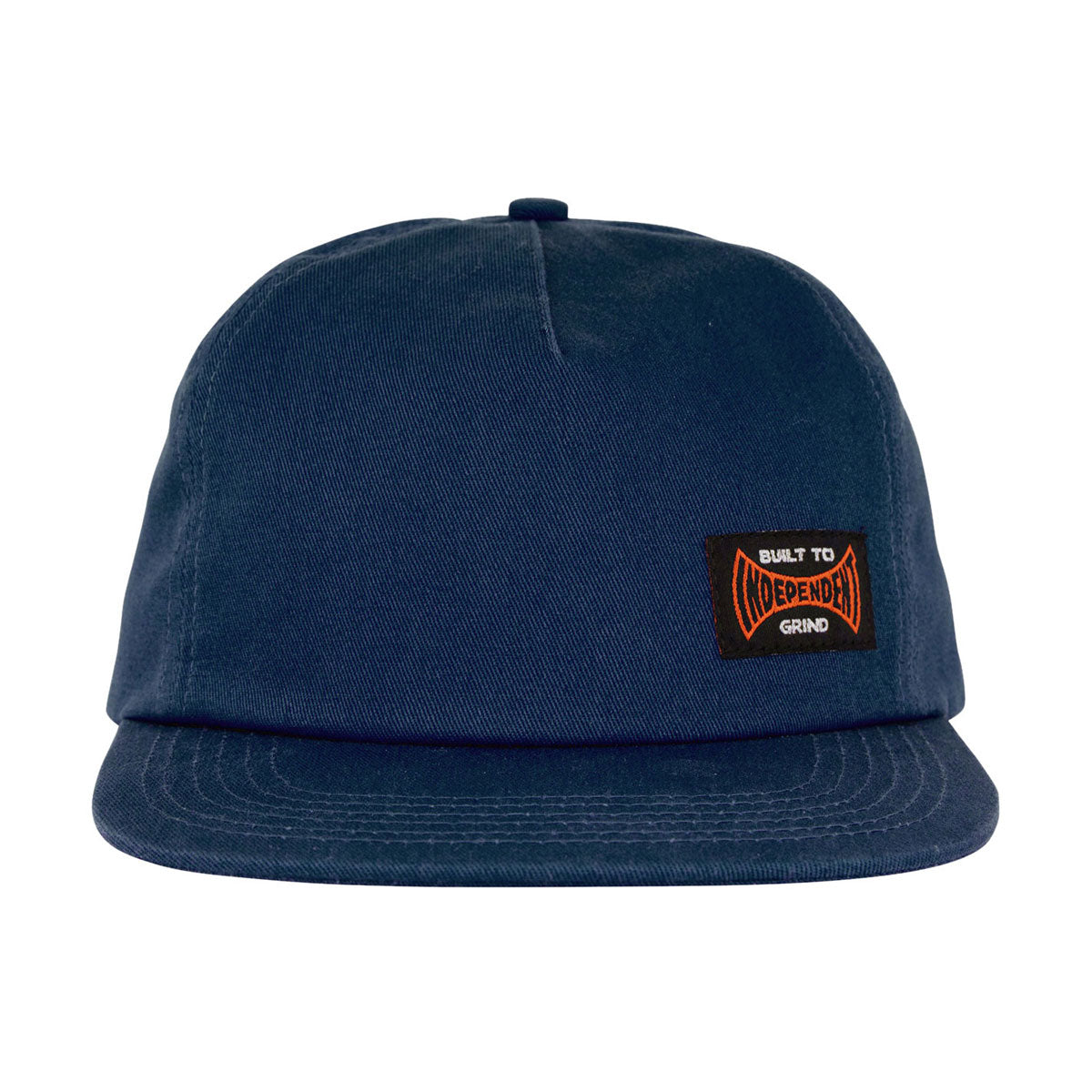 Independent Built To Grind Snapback Hat - Grey Blue image 3