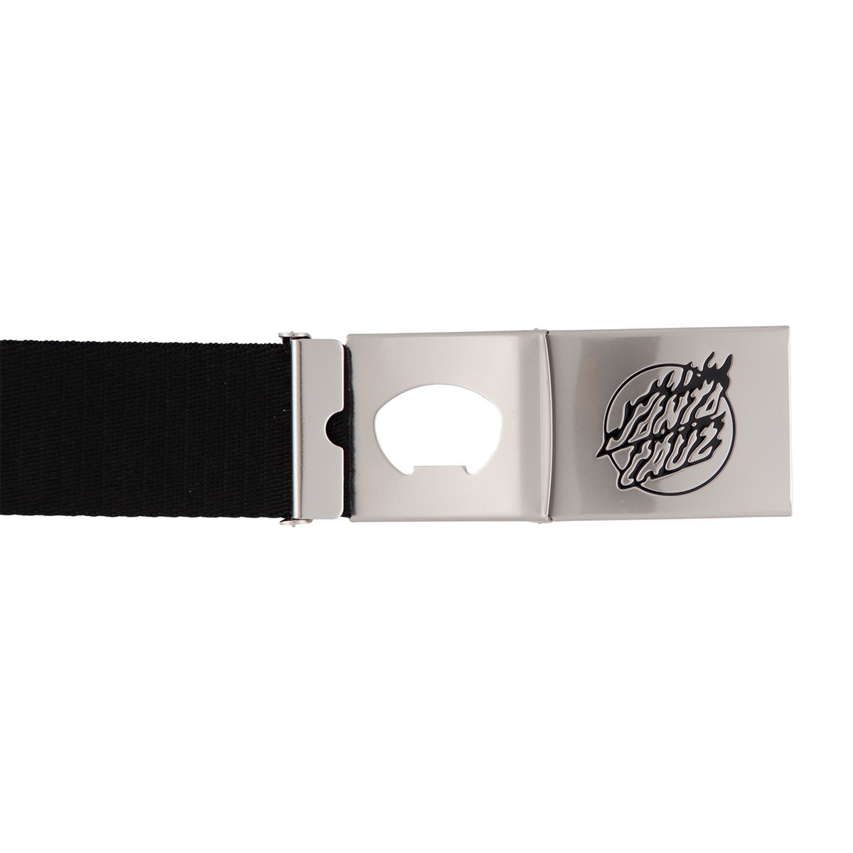 Santa Cruz Flame Dot Strip Web Belt - Black image 3
