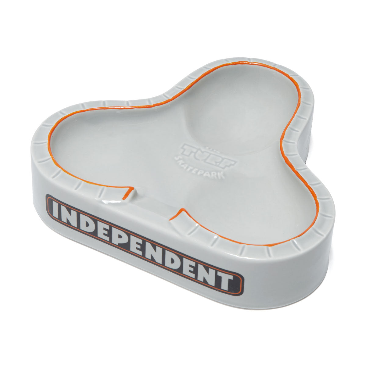 Independent Turf Clover Bowl Ashtray - Grey/Orange image 1