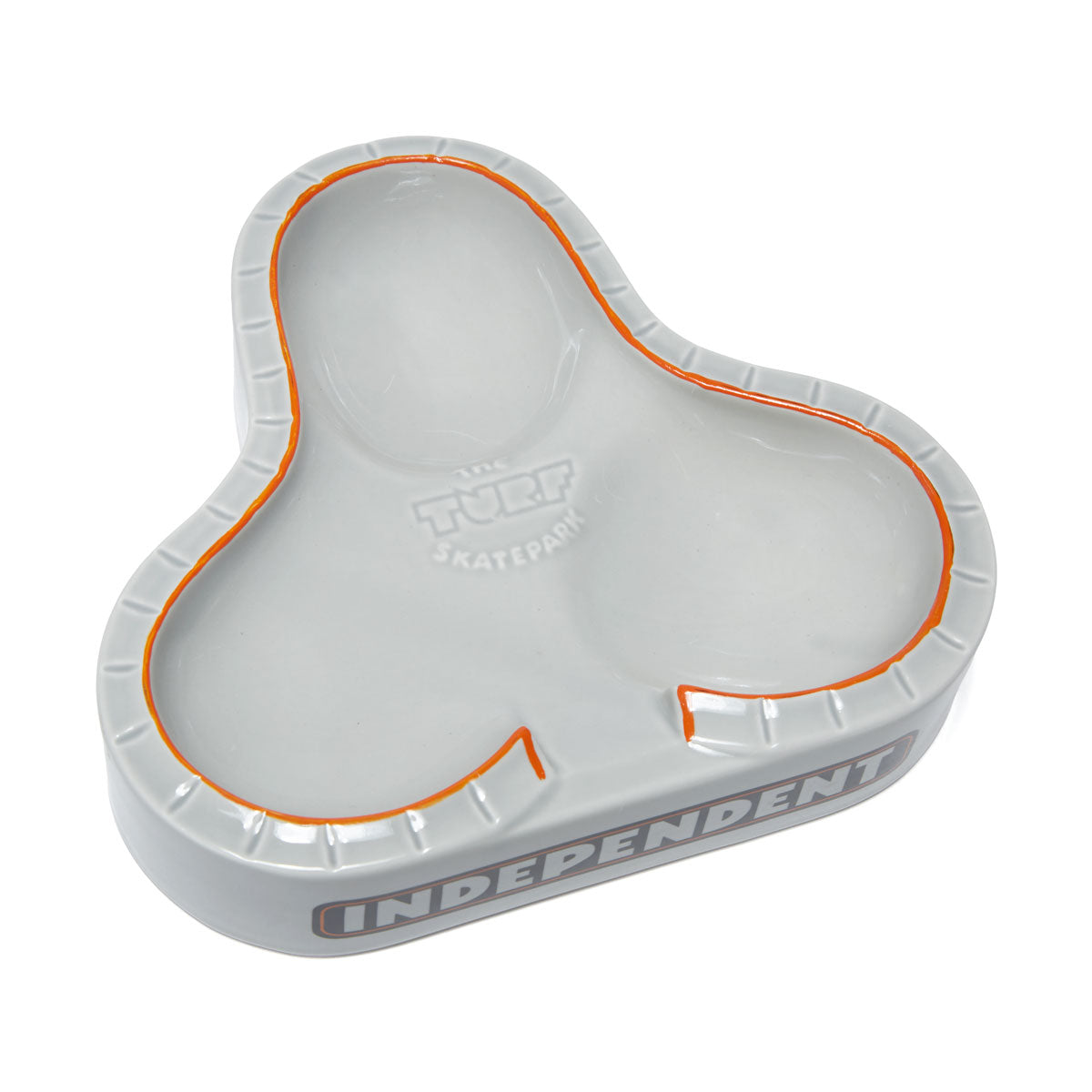 Independent Turf Clover Bowl Ashtray - Grey/Orange image 3