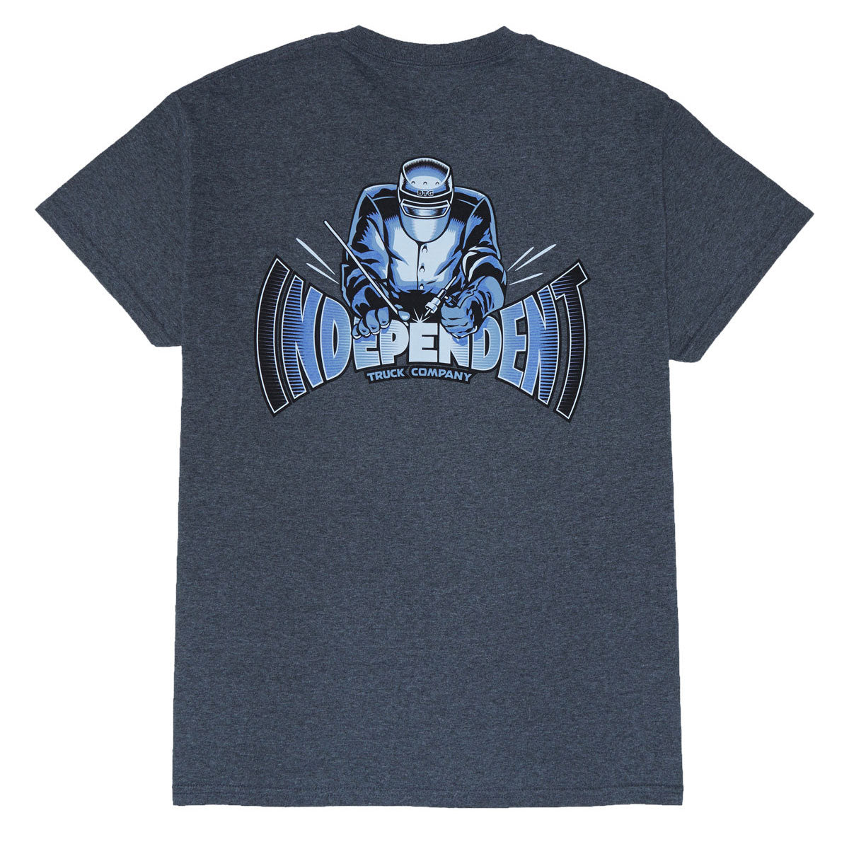 Independent Manufactured Span T-Shirt - Dark Heather image 1