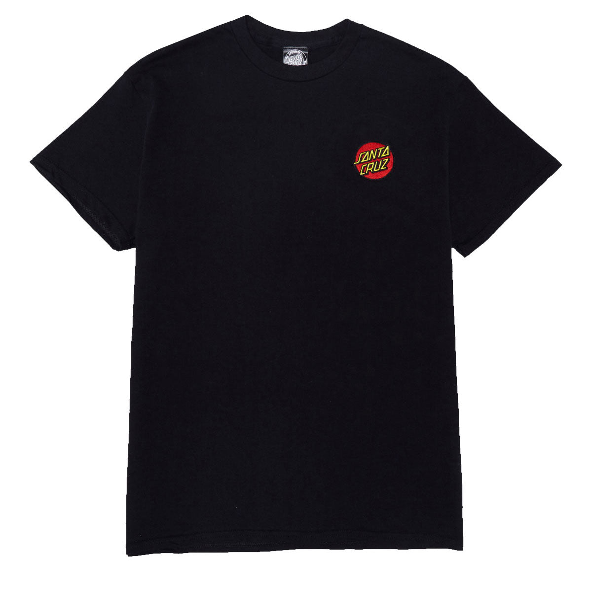 Santa Cruz Cruz Embroidered T-Shirt - Black image 1