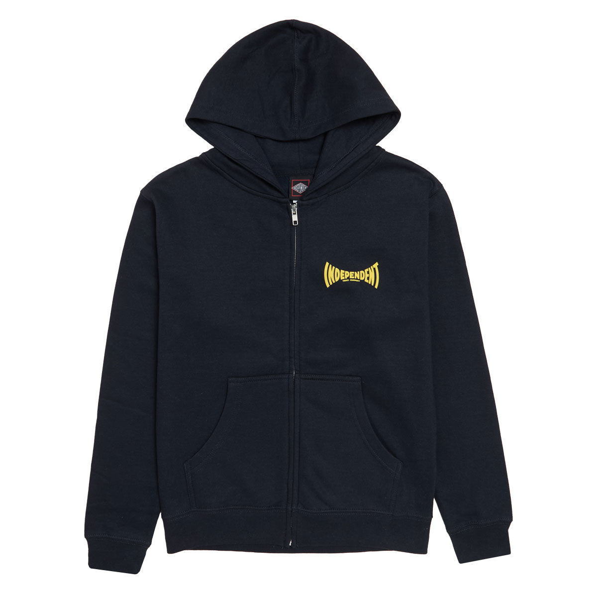 Independent Youth Sacrificial Span Zip Up Hoodie - Navy image 2