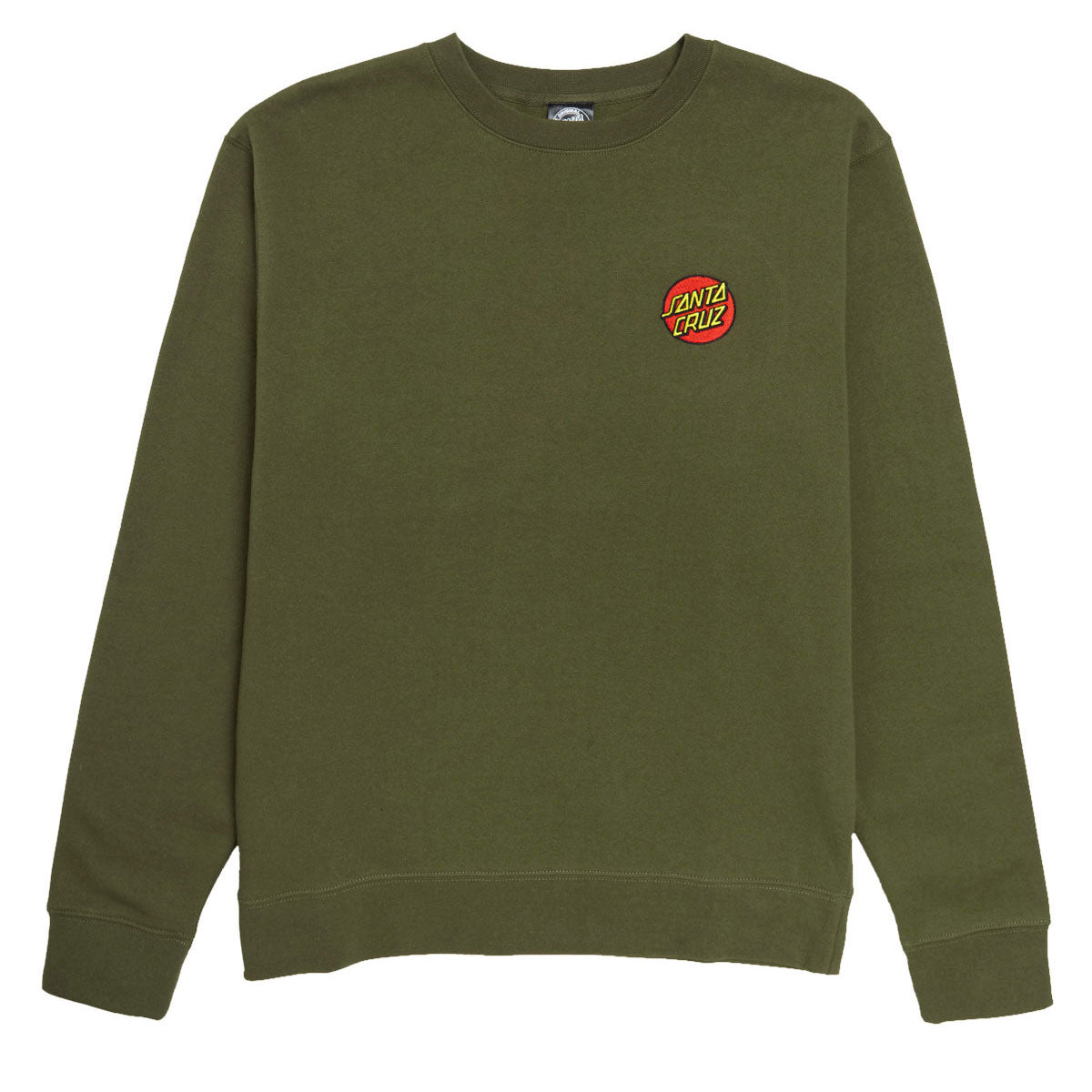 Santa Cruz Cruz Embroidered Sweatshirt - Army image 1