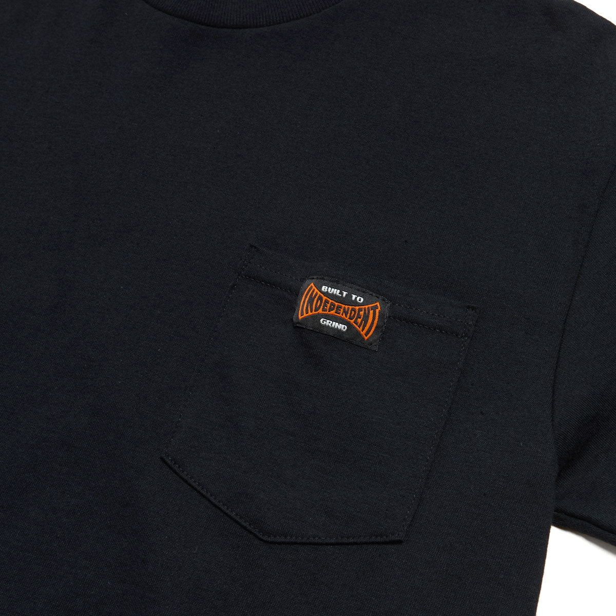 Independent Built To Grind Pocket T-Shirt - Black image 2