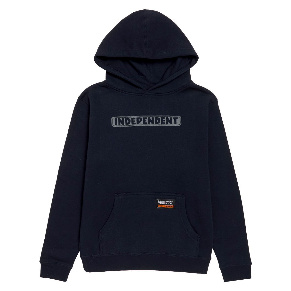 Independent Youth Bar Logo Reflective Hoodie - Navy/Reflective image 1